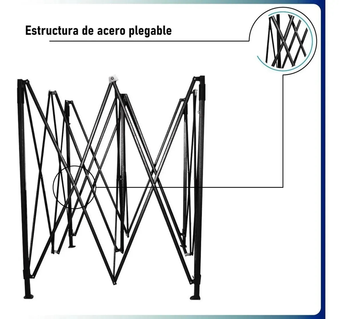 🔥 Carpa Plegable Premium 3x3 – Montaje Fácil y Rápido